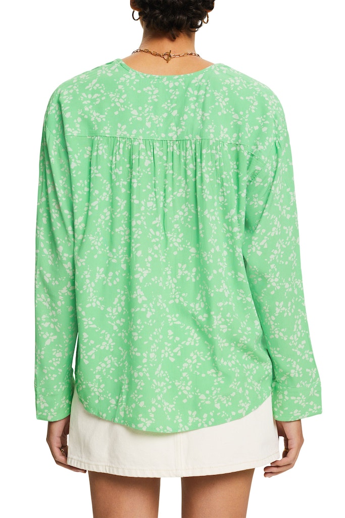 crêpe-bluse-mit-v-ausschnitt-und-print-citrus-green