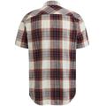 Ctn Slub Herringbone Check Esben dry rose