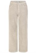 Culotte aus Cord light sand