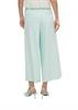Culotte aus Viskosestretch türkis
