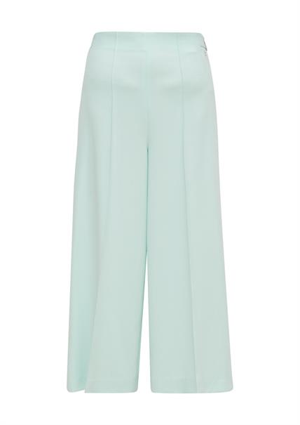 Culotte aus Viskosestretch türkis