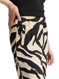 Culotte Hose abstract beige zebra