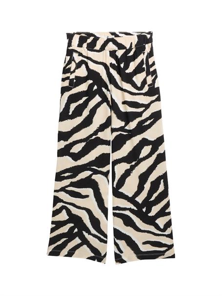 Culotte Hose abstract beige zebra