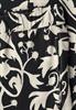 Culotte im Loose Fit mit floralem Muster black