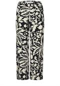 Culotte im Loose Fit mit floralem Muster black