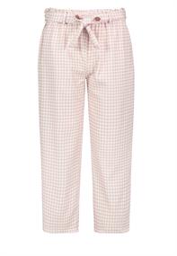 Culotte im Vichy Karo check: rose-white