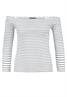 D16115W02175AVEN white-grey melange 1 stripes