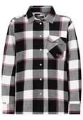 D70052AG11152C check: black-offwhite-warm grape