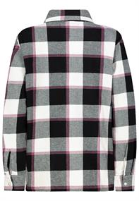 D70052AG11152C check: black-offwhite-warm grape