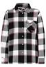 D70052AG11152C check: black-offwhite-warm grape