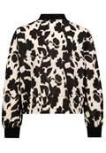 D70074F43447A2 animal structured print: black-white