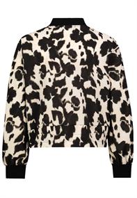 D70074F43447A2 animal structured print: black-white