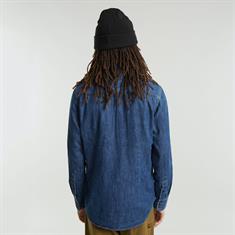 Dakota slim shirt l\s worn in windward