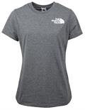 Damen Half Dome Kurzarm-T-Shirt grau