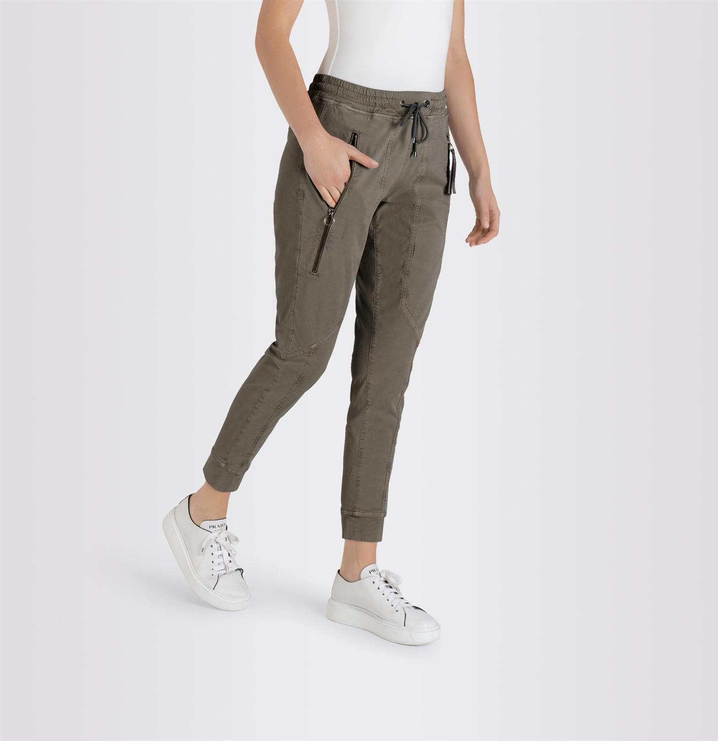 MAC Damen Hose Damen Joggerpants FUTURE grau2 bequem online kaufen bei | Stoffhosen