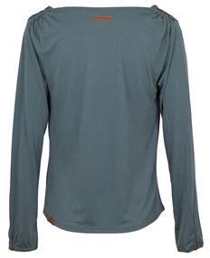 Damen Langarmshirt "Zeeland" vegan grün