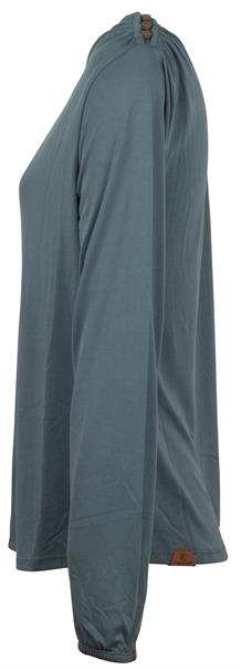 Damen Langarmshirt "Zeeland" vegan grün