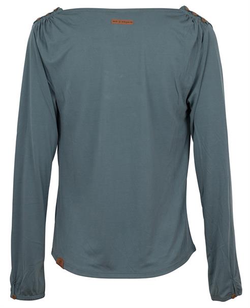 Damen Langarmshirt "Zeeland" vegan grün