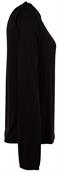 Damen Langarmshirt "Zeeland" vegan schwarz