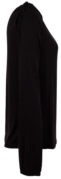 Damen Langarmshirt "Zeeland" vegan schwarz