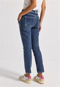 dark blue authentic washed