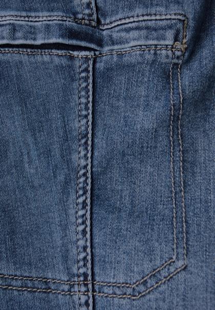 dark blue authentic washed