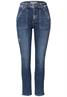 dark blue authentic washed