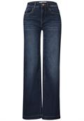 dark blue clean washed