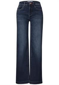dark blue clean washed