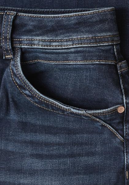 dark blue clean washed
