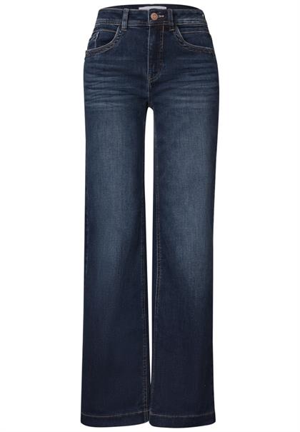 dark blue clean washed