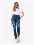 dark blue denim