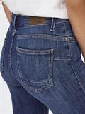 dark blue denim