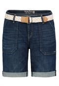 dark blue denim