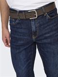 dark blue denim