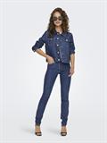 dark blue denim