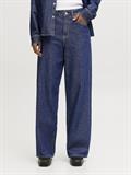 dark blue denim