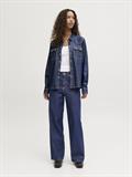 dark blue denim