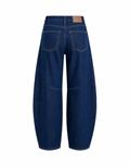 dark blue denim