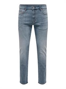 dark blue denim