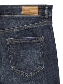 dark blue denim