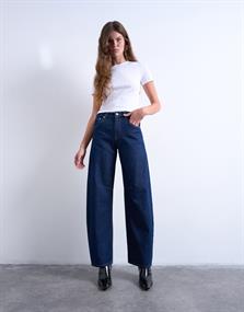 dark blue denim