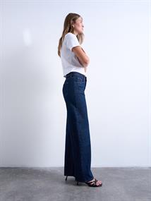 dark blue denim
