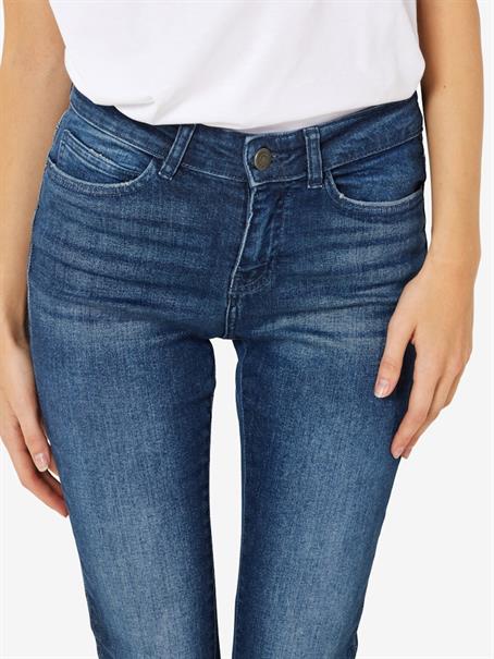 dark blue denim