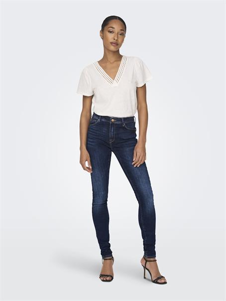 dark blue denim