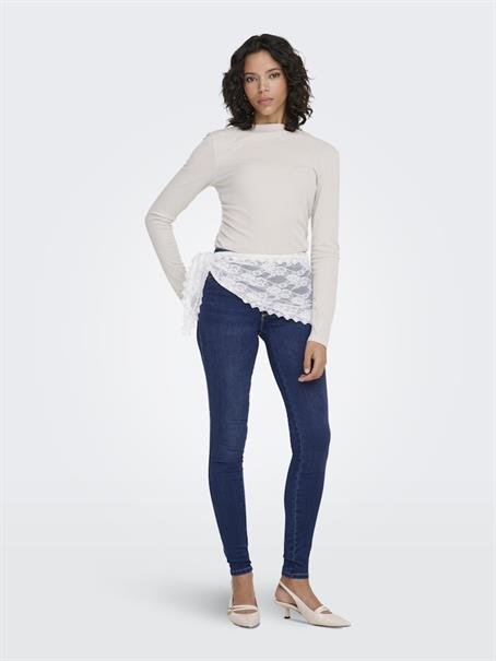 dark blue denim