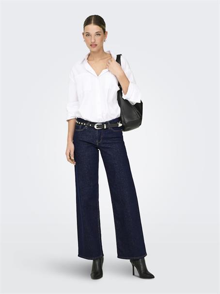 dark blue denim