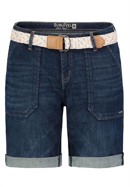 dark blue denim
