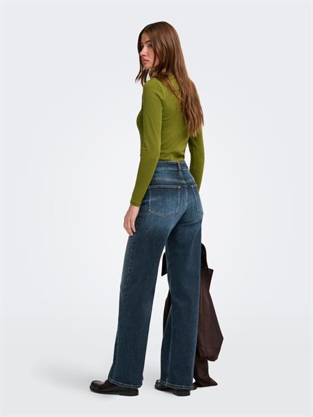 dark blue denim