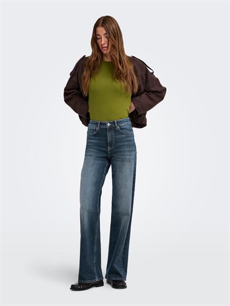 dark blue denim